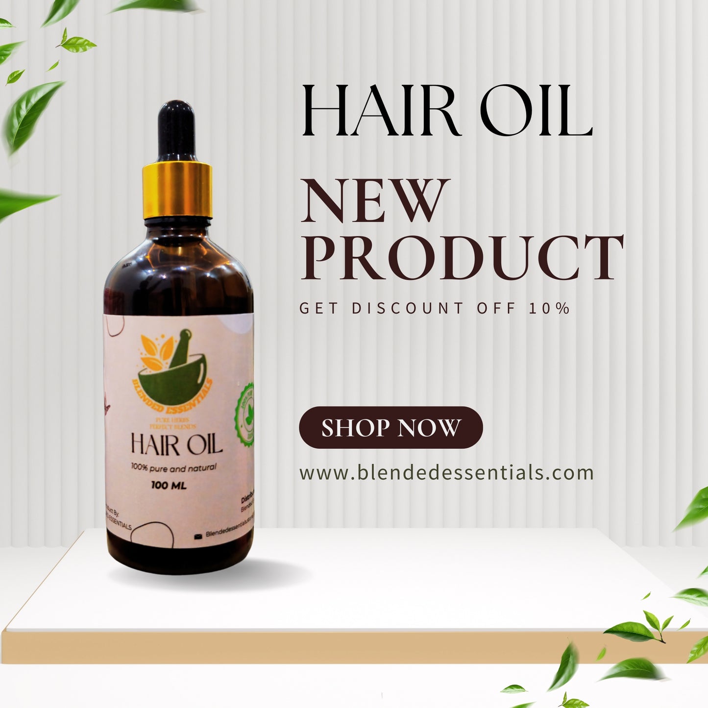 Organic Hair Oil-100ml