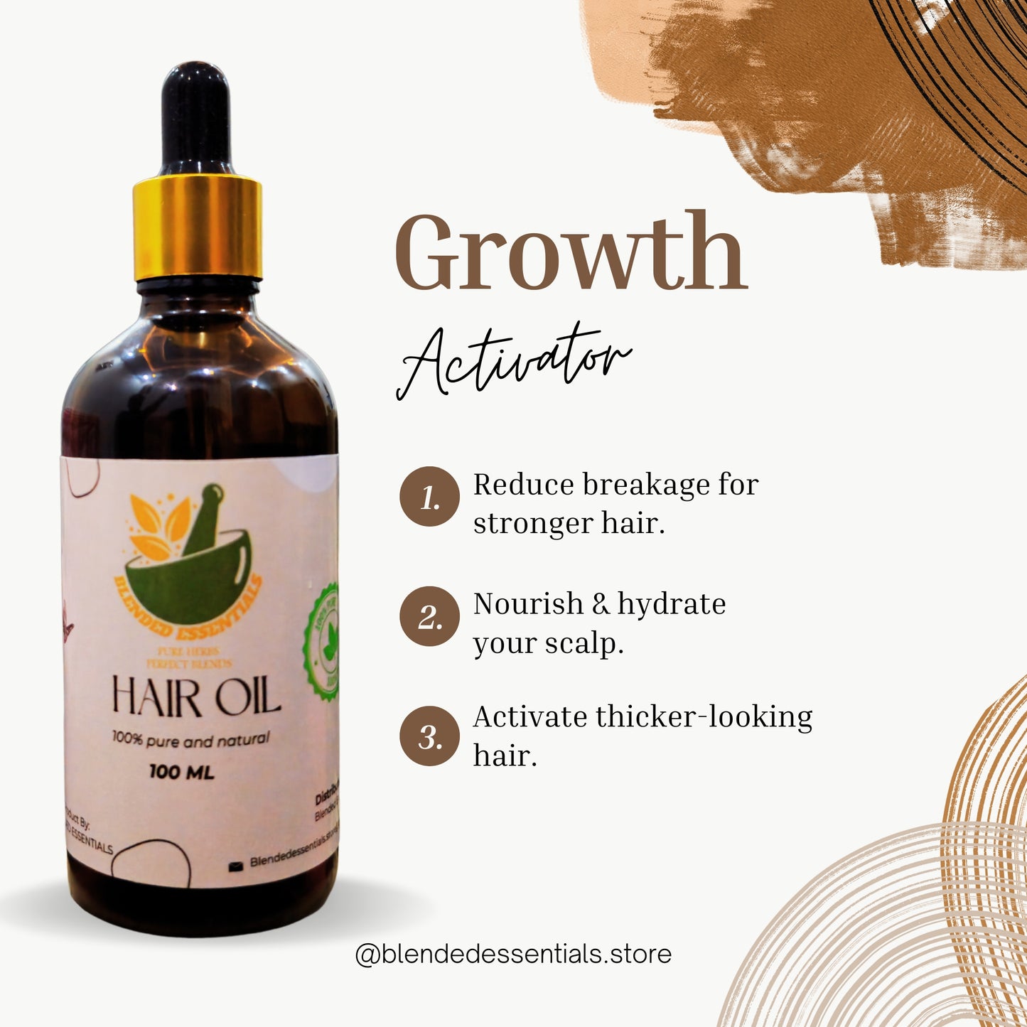 Organic Hair Oil-100ml