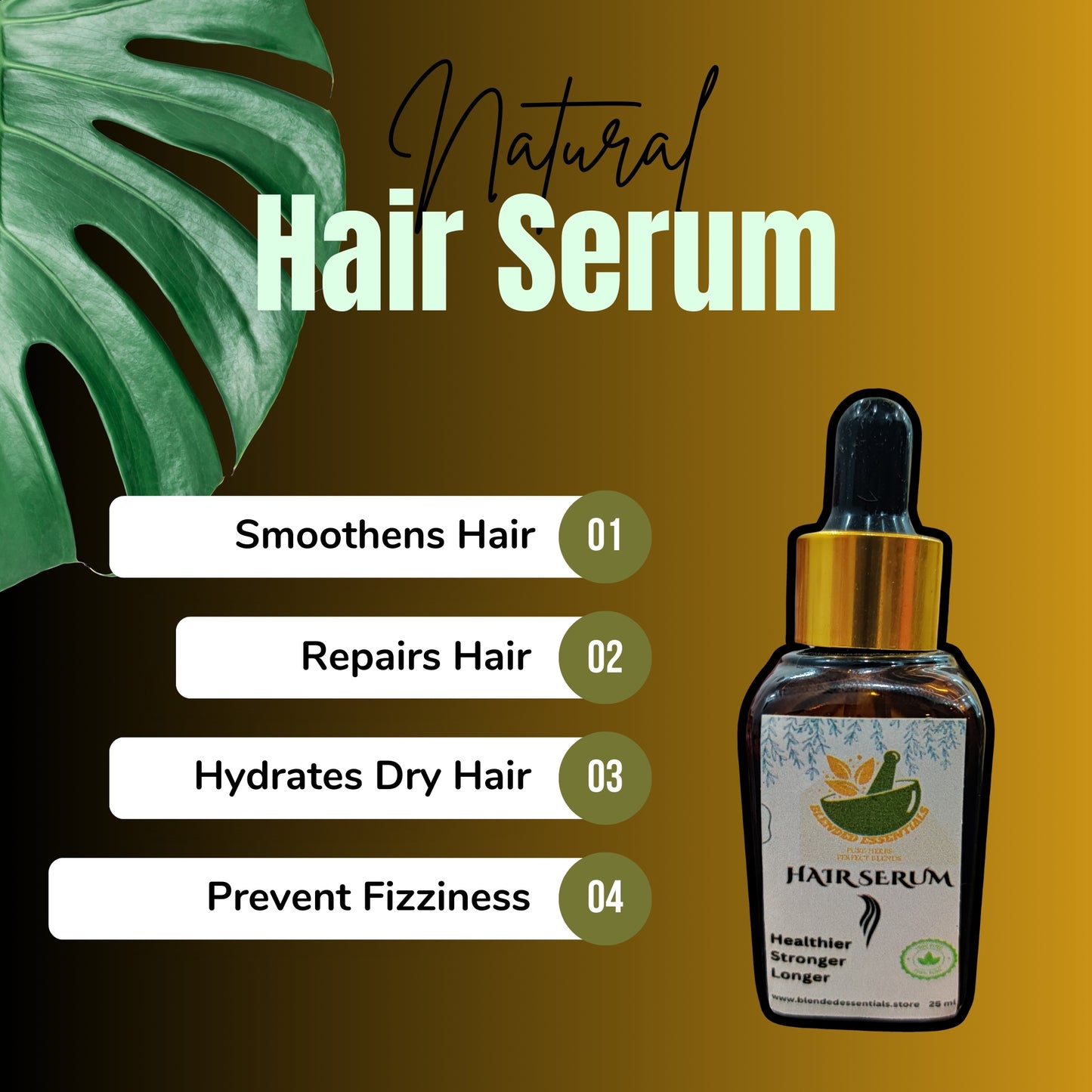 Organic Hair Serum-25ml